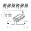 Zestaw do grzania wody w bojlerach ECO Solar Boost EVO 7xPV
